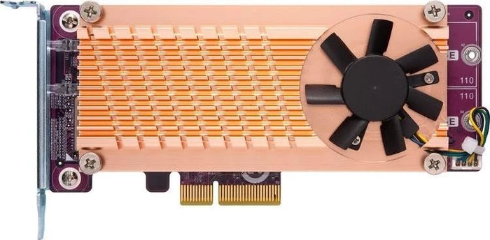 QNAP QM2 Expansion Card, 2x M.2 PCIe, PCIe 3.0 x4