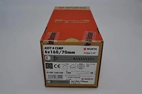 Würth ASSY 4 CSMP 6x160 Spanplattenschraube, 6x160mm, 100 Stück