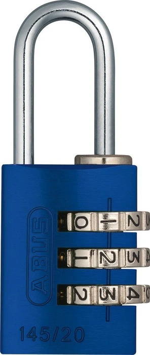 ABUS 145/20 blau, Zahlenschloss