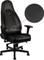 noblechairs Icon Nappa Gamingstuhl, schwarz Vorschaubild