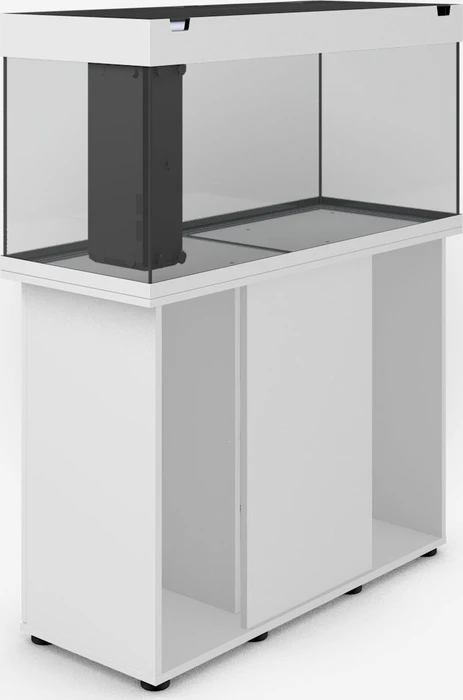 Juwel Rio 180 LED Aquarium-Set mit Unterschrank, weiß/weiß, 180l