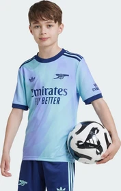 adidas FC Arsenal 2024/2025 Ausweichtrikot clear aqua/light flash purple (Junior)