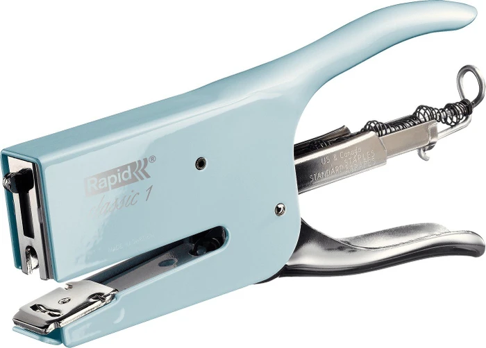 Rapid Retro Classic K1 Heftzange für Typ 26, blau