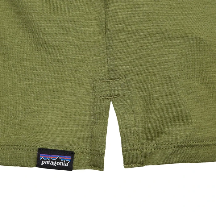 Patagonia Capilene Cool Merino Graphic Funktionsshirt kurzarm fitz roy fader/palo green (Herren)