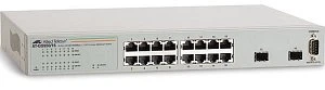 Allied Telesis GS950 Desktop Gigabit Smart Switch, 14x RJ-45, 2x RJ-45/SFP