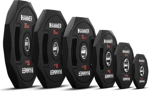 Hammer Octagon Hantelscheibe 15kg (17034) – Bild 2 von 3