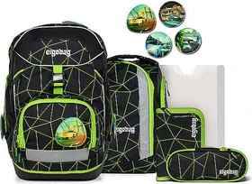 Ergobag Pack CyBär Race 2025 Schulrucksack-Set, 6-tlg.