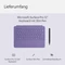 Microsoft Surface Pro 12" Keyboard Slim Pen 2 Bundle mit Copilot-Taste, violett, DE Vorschaubild