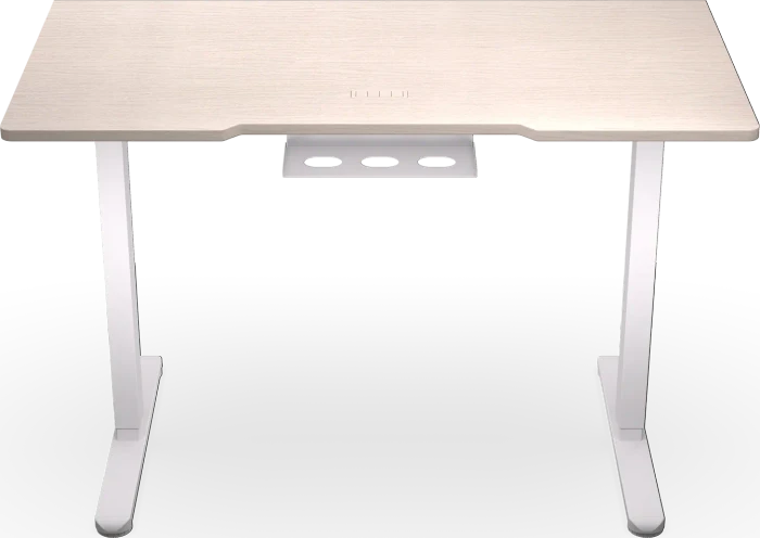 Endorfy Atlas S Electric elektrisch höhenverstellbarer Sitz-Steh-Schreibtisch 114x60cm Light Wood/weiß