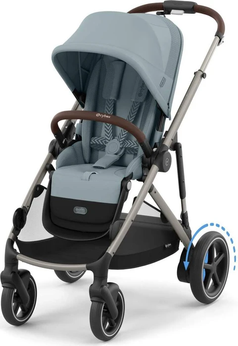 Cybex e-Gazelle S Taupe Frame stormy blue 2024