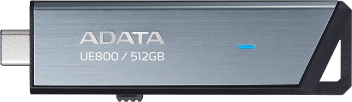 ADATA UE800 512GB silber, USB-C, USB 3.2 Gen 2×1