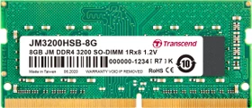 Transcend JetRam SO-DIMM 16GB, DDR4-3200, CL22, 2RX8