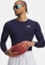 Under Armour HeatGear Armour Funktionsshirt langarm midnight navy/white (Herren) Vorschaubild