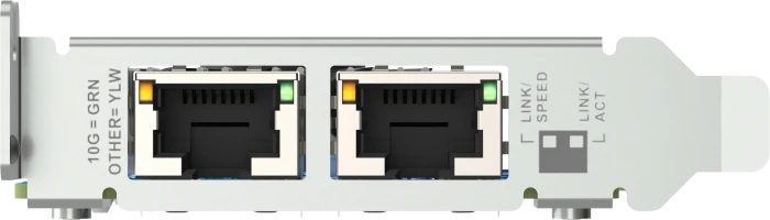 QNAP LAN-Adapter, 2x RJ-45, PCIe 3.0 x4