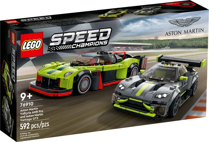 LEGO Speed Champions - Aston Martin Valkyrie AMR Pro & Aston Martin Vantage GT3