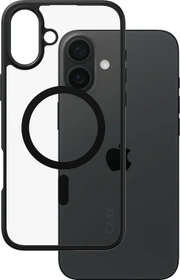 PanzerGlass Care Flagship Case Urban Combat Black Frame MagSafe für Apple iPhone 16 Plus schwarz