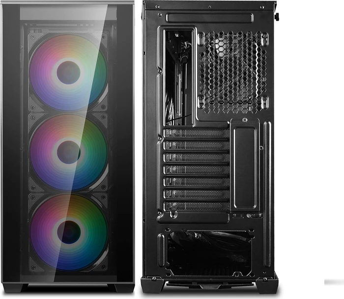 DeepCool Matrexx 70 3F, Glasfenster