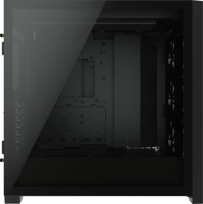 Corsair iCue 5000X RGB, schwarz, Glasfenster