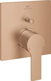 Grohe Allure Einhand-Wannenbatterie warm sunset gebürstet