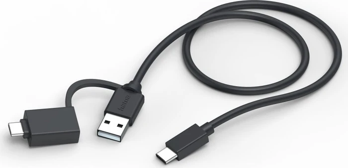 Hama CK-400 USB-Tastatur, schwarz/grau, LEDs weiß, USB, DE