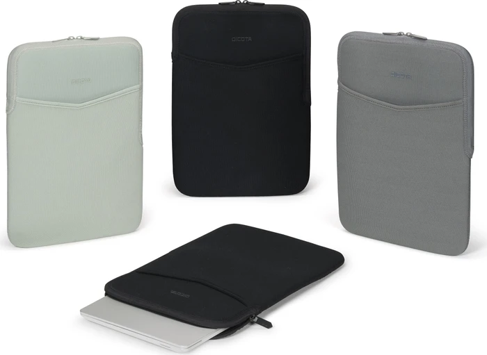 Dicota Sleeve Eco Slim für Microsoft Surface S, silber
