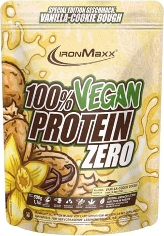 IronMaxx 100% Vegan Protein Zero 500g