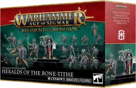 Games Workshop Warhammer Age of Sigmar - Ossiarch Bonereapers - Regiment of Renown: Heralds of the Bone-tithe