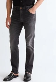 Wrangler Greensboro High Stretch Jeans raven ash (Herren)