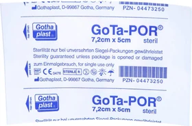 Gothaplast GoTa-POR steril, 5 x 7.2cm, 1 Stück