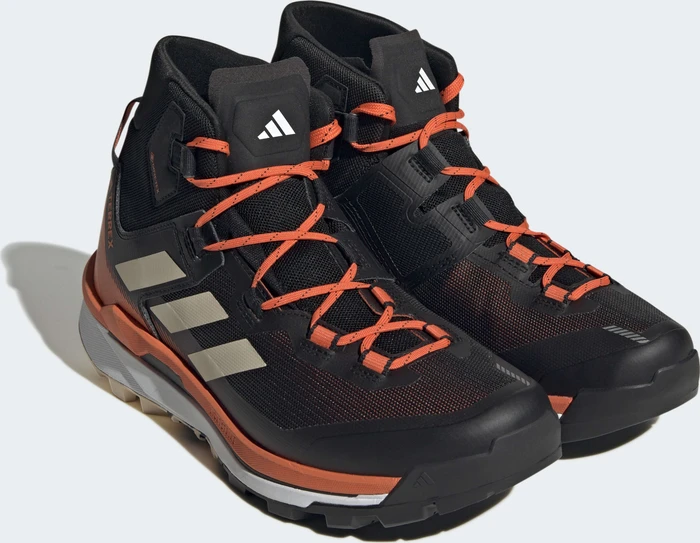 adidas Terrex Skychaser Tech Mid GTX core black/sand strata/impact orange