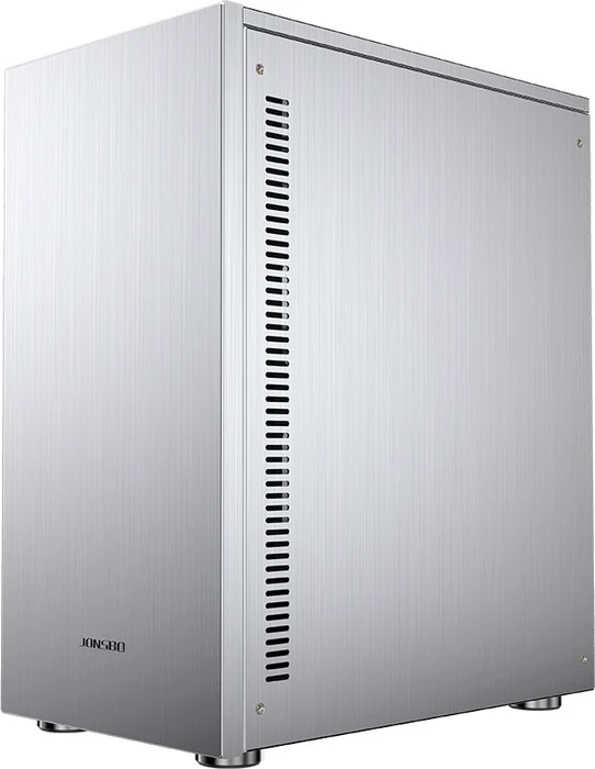 Jonsbo C5, silber, Glasfenster