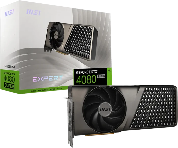 MSI GeForce RTX 4080 SUPER 16G Expert, 16GB GDDR6X, HDMI, 3x DP