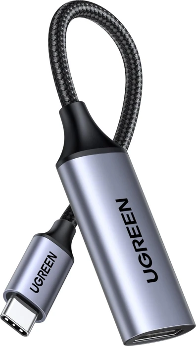 Ugreen HDMI Adapterkabel, USB-C [Stecker] auf HDMI 2.0 [Buchse] 4K60Hz, Adapterkabel, 10cm
