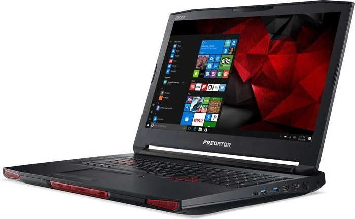 Acer Predator 17X GX-792-70DR, Core i7-7820HK, 64GB RAM, 1.54TB SSD, 1TB HDD, GeForce GTX 1080, DE