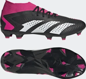 adidas Predator Accuracy.2 FG core black/cloud white/team shock pink 2 (Herren)