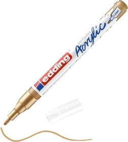 edding 5300 Acrylmarker fein gold
