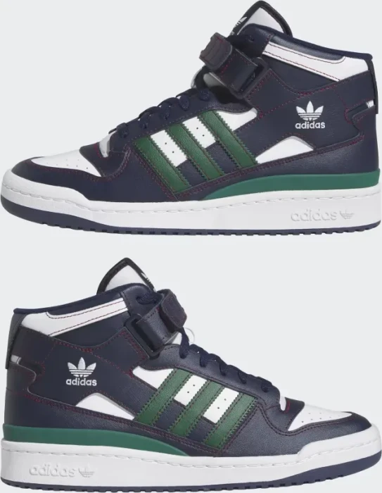 adidas Forum Mid collegiate navy/team dark green/team coll burgundy 2
