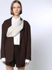 pinqponq Brik Bauchtasche cliff beige