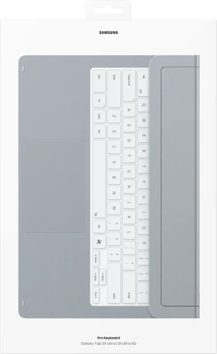 Samsung DX935 Pro Keyboard mit AI-Taste für Galaxy Tab S11 Ultra, Silver, DE