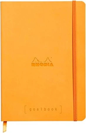 Rhodia Boutique goalbook, A5, punktiert, Softcover, orange, 120 Blatt