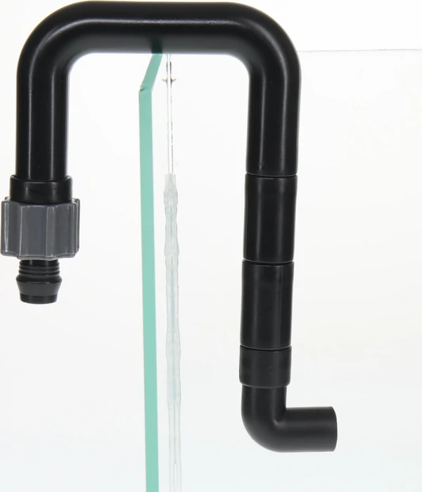 JBL OutSet wide - Wasserrücklauf-Set mit Breitstrahlrohr für Außenfilter von Aquarien, 19/25mm