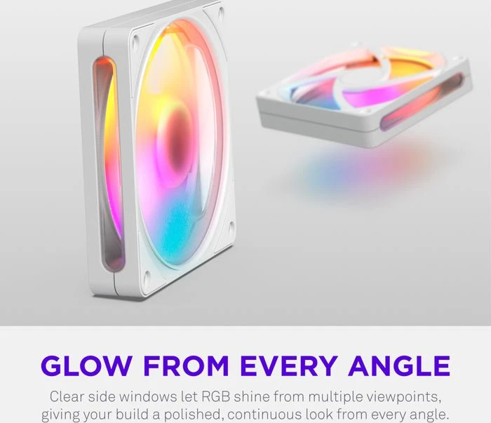 NZXT F120 RGB, weiß, 120mm
