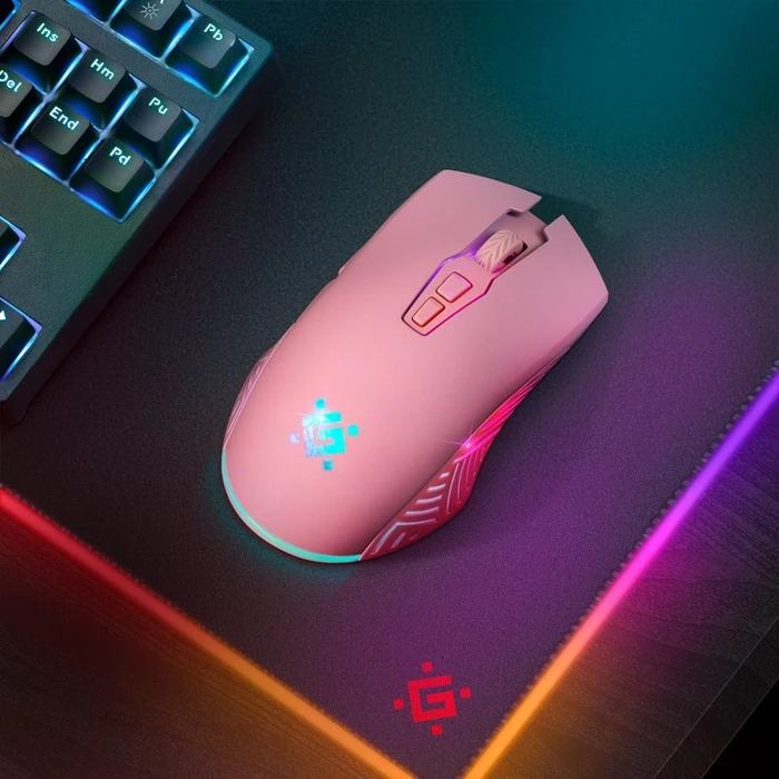 Defender Pandora GM-502 Wireless Gaming Mouse rosa, USB