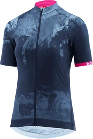 Löffler Birdy Hotbond RF Full-Zip Trikot kurzarm dark blue (Damen)