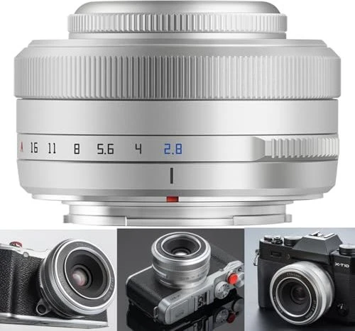 TTArtisan AF 27mm 2.8 für Fujifilm X silber