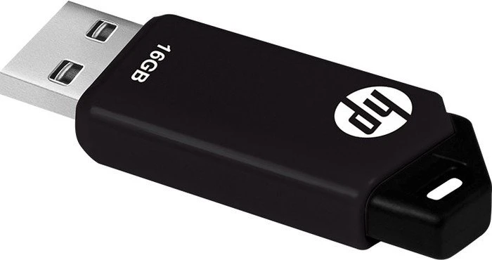 PNY HP v150w 16GB schwarz, USB-A, USB 2.0