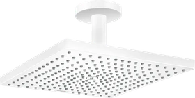 Hansgrohe Raindance E 300 1jet Kopfbrause mit Deckenanschluss mattweiß