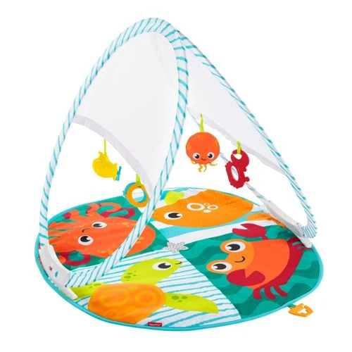 Mattel Fisher-Price Faltbare Meeres-Spieldecke