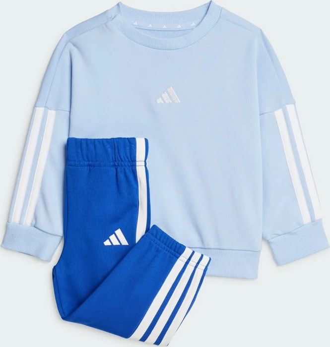 adidas Essentials Trainingsanzug glow blue/white (Junior)