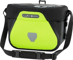 Ortlieb Ultimate High Vis Lenkertasche neon yellow/black reflective